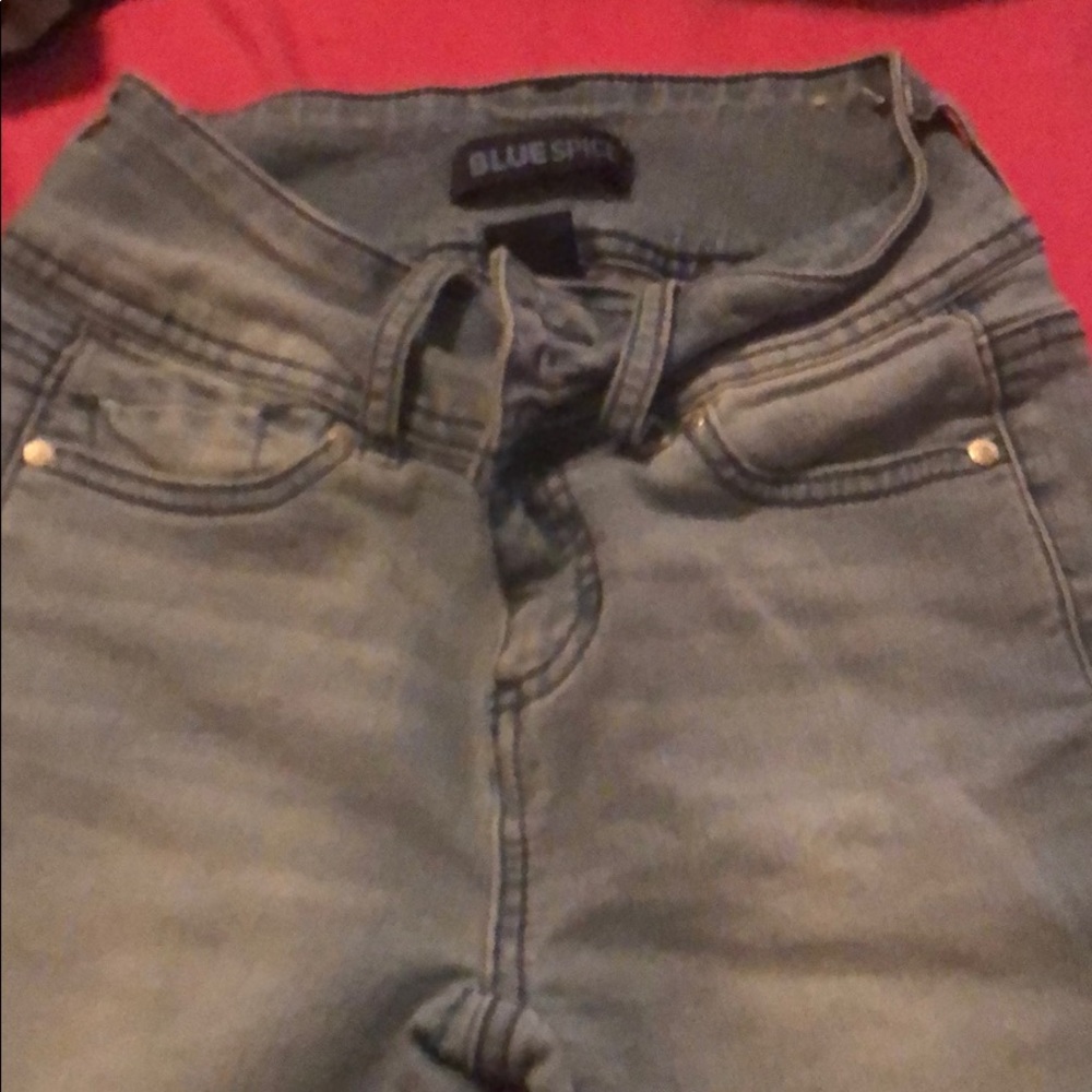 jean shorts